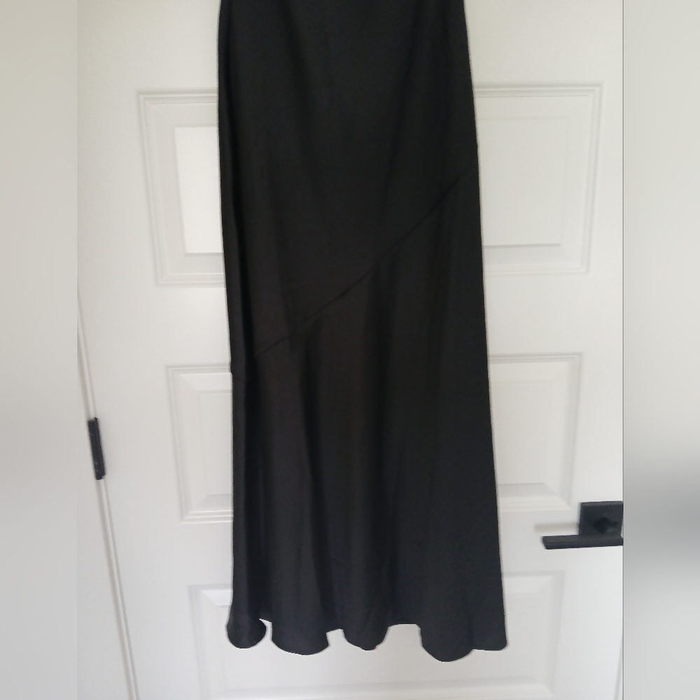 Astr Black Satin One-Shoulder Dress - Picture 5 of 9
